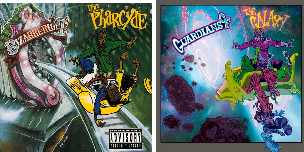 Bizarre Ride II ft Guardianes de la galaxia