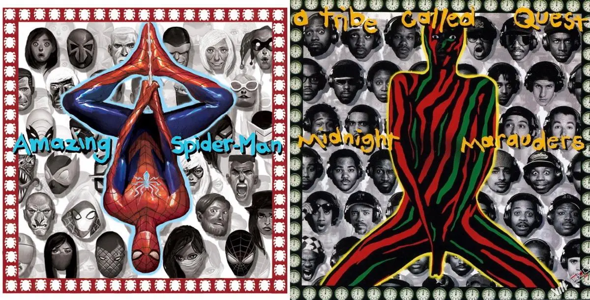 A Tribe Called Quest’s “Midnight Marauders” ft Spider-man