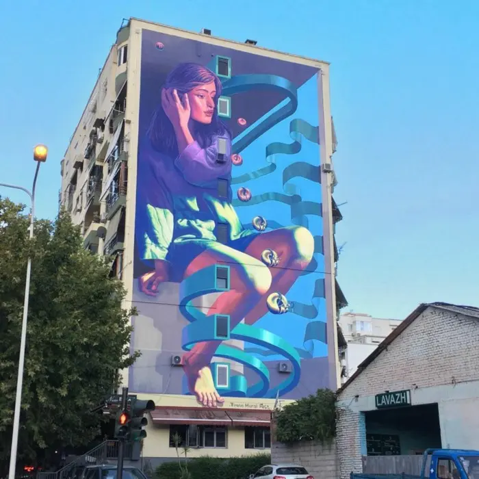 Wild Drawings in Tirana ALB