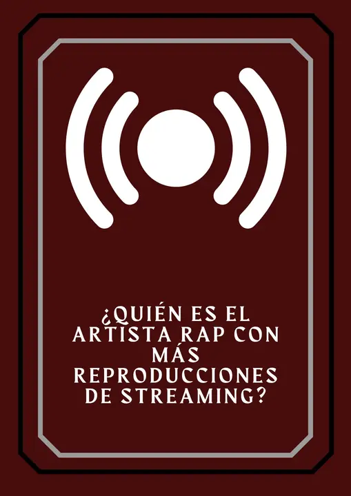 36. ¿Quién es el artista rap con más reproducciones de streaming?
