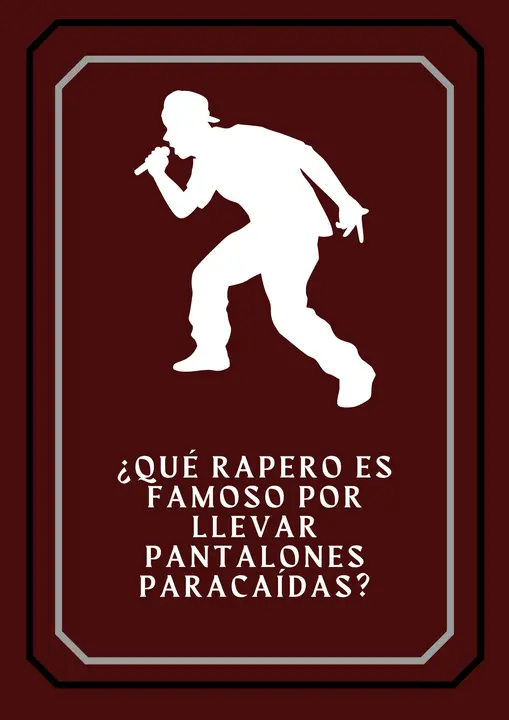 49. ¿Qué rapero es famoso por llevar pantalones paracaídas?
