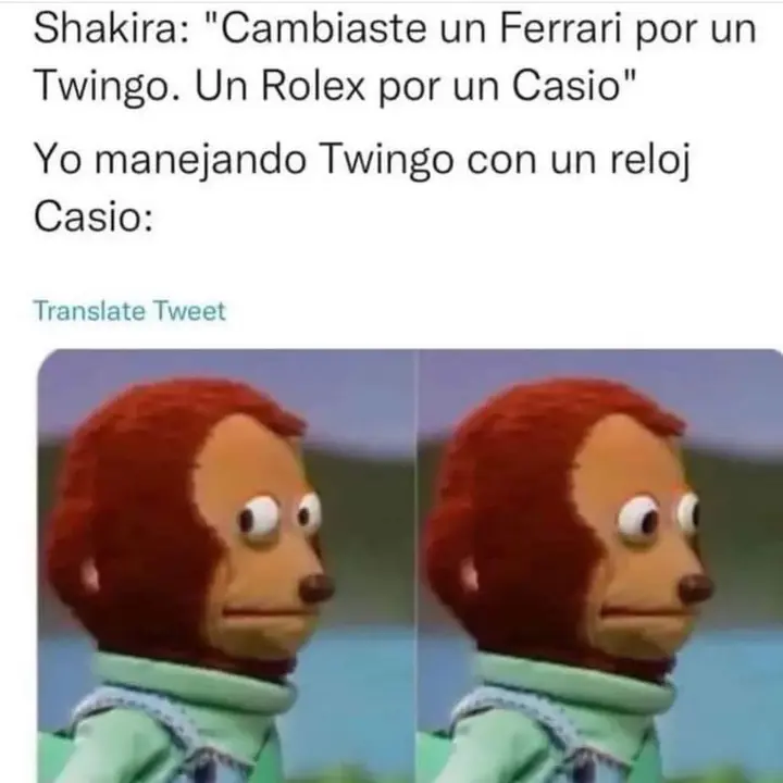 Shakira te has pasado
