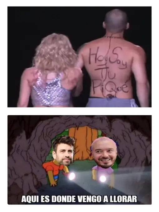 Piqué se bajó a la cueva con J Balvin