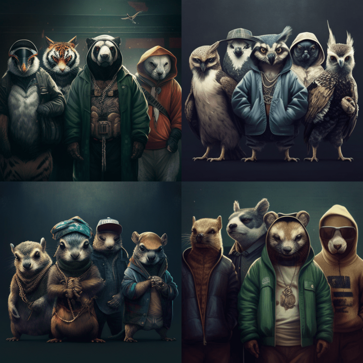 animals as a gangsta group