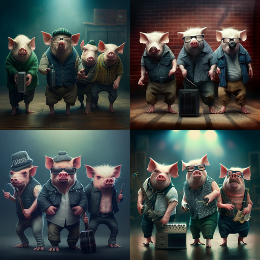 Iamrap_Pigs_as_old_school_rap_band_5f1a24fd-7303-4a84-81de-ea262747e2b7