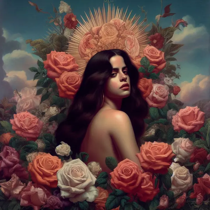 Rosalía album cover created by Velázquez