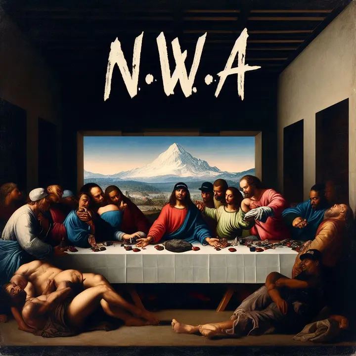 N.W.A. cover album by Caravaggio.