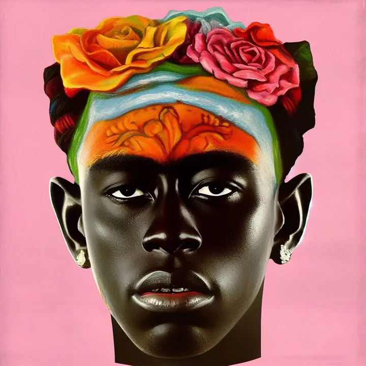 Tyler the creator cover album by Frida kahlo