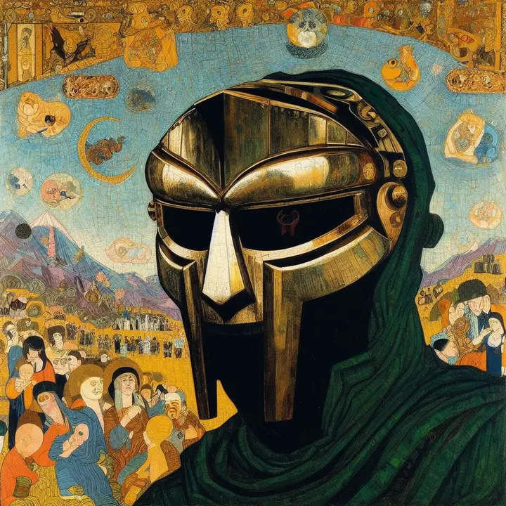 MF Doom cover album by Gustav Klimt