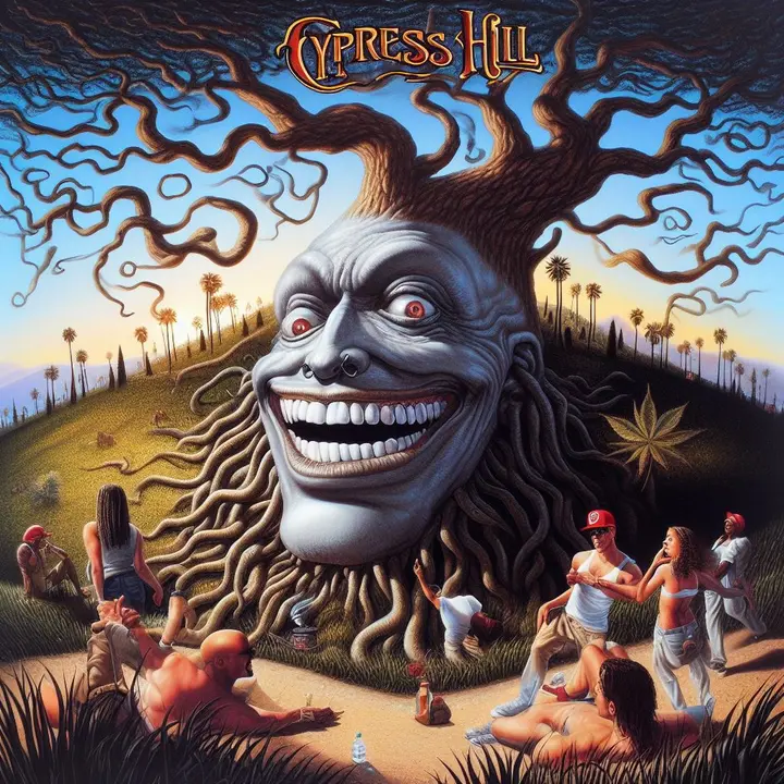 Cypress Hill cover album by Salvador Dalí