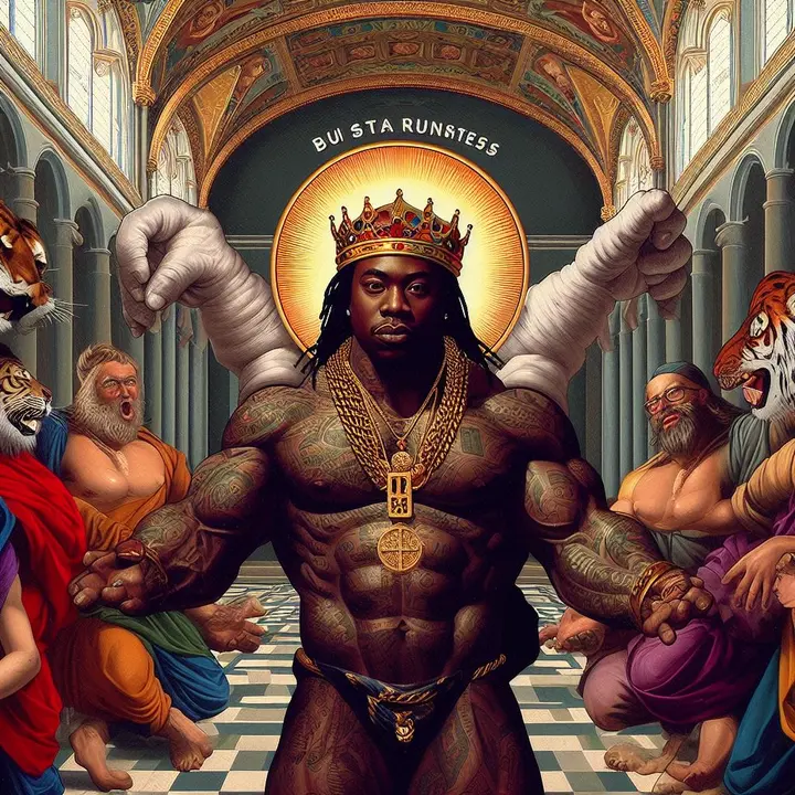 Busta Rhymes cover album by Michelangelo