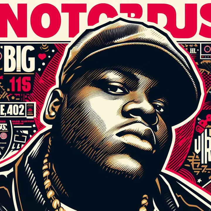Notorious BIG cover album by Shepard Fairey