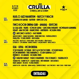 Cartell Cru&iuml;lla Fest 2021