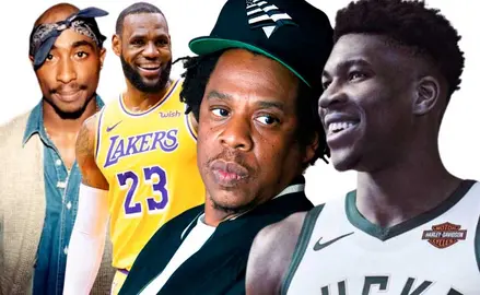 Hip hop y NBA en las portadas de discos