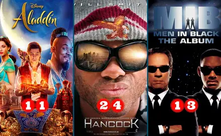 Todas las pel&iacute;culas de Will Smith ordenadas de peor a mejor