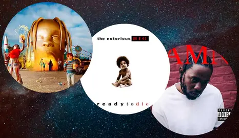 Los 100 discos de Hip Hop m&aacute;s reproducidos de la historia
