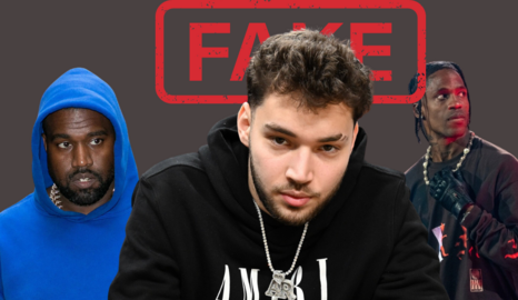 Adin Ross compra una cacni&oacute;n de Kanye West y Travis
