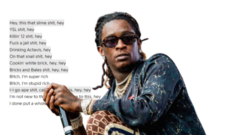Young Thug y sus letras servir&aacute;n de prueba para el caso RICO