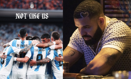 Selecci&oacute;n argentina trolea Drake