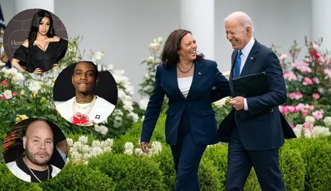 As&iacute; reaccion&oacute; el mundo del rap al abandono de Joe Biden de las elecciones estadounidenses