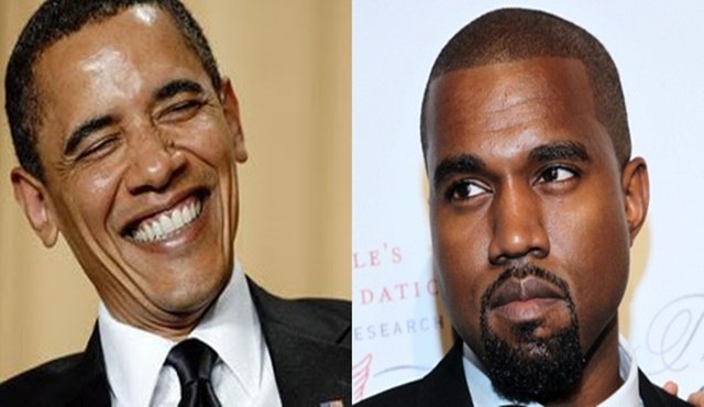Obama se ríe de Kanye West