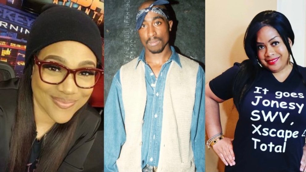 La presentadora Miss Jones revela que se acostó con Tupac y la rapera Monie Love