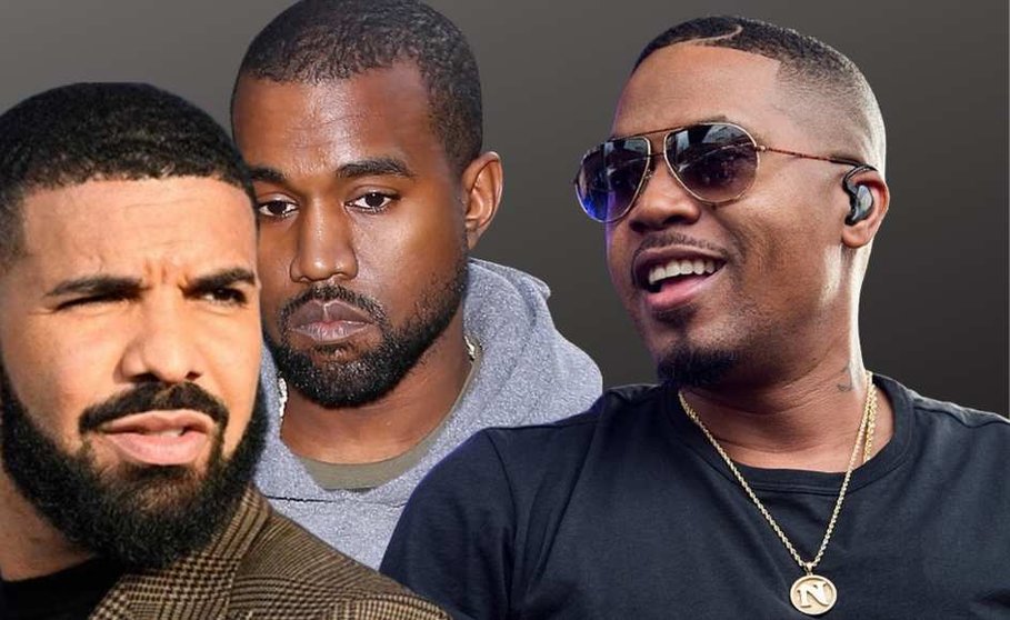 Drake, Kanye West y Nas
