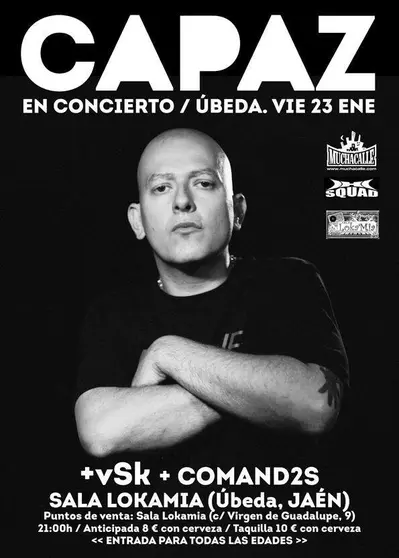 Capaz de concierto en &Uacute;beda