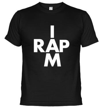Camiseta logo I am rap