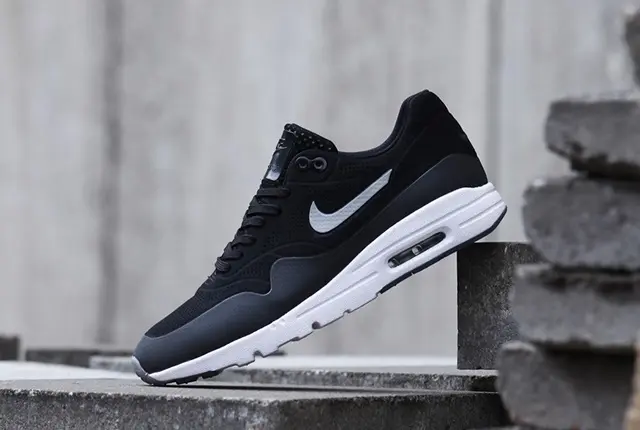 Nike air max ultra shop moire negro y blanco