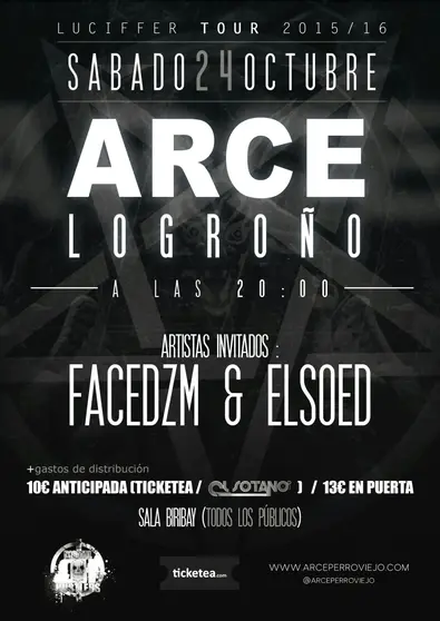 Arce empieza su gira en Logroño