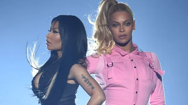 Beyonce y Nicki Minaj juntas en el escenario