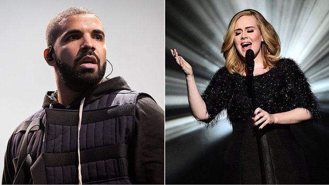 Adele quiere una colaboración junto a Drake