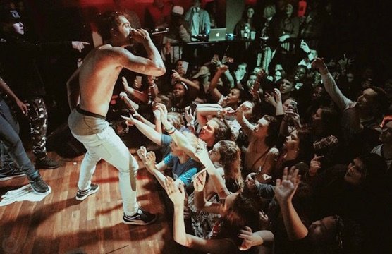 Batalla campal en un concierto de rap en New York