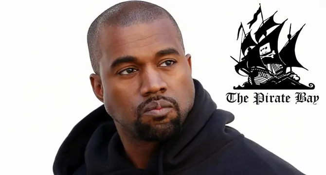 ¿Kanye West descarga música ilegalmente?