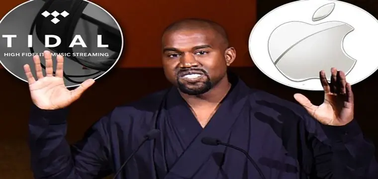 Kanye West: "Apple Music y Tidal están arruinando la música"