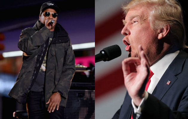 Donald Trump critica a Jay Z por tener un lenguaje inapropiado
