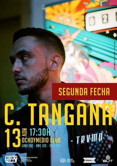C.Tangana de concierto en Madrid