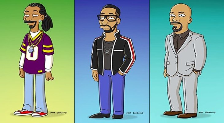 Snoop Dogg, RZA y Common saldrán en Los Simpsons