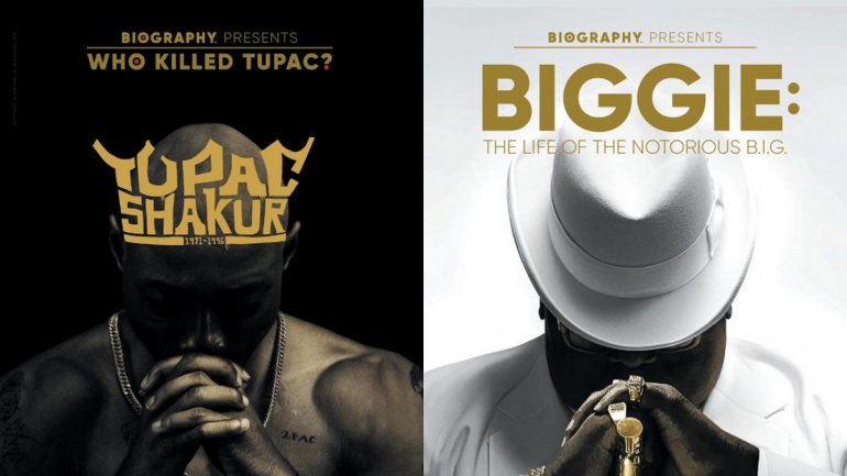 Presentan dos nuevos documentales de Notorious B.I.G y Tupac Shakur 