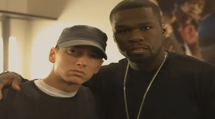 Eminem felicita a 50 Cent por su cumpleaños con unas rimas