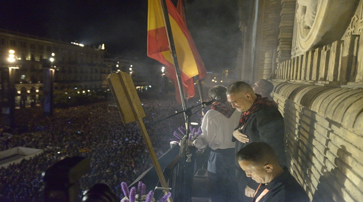 Kase.O emociona con el pregón de las Fiestas del Pilar 2017