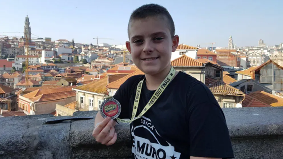 Este joven bailarín es subcampeón de Europa de "Hip Hop"