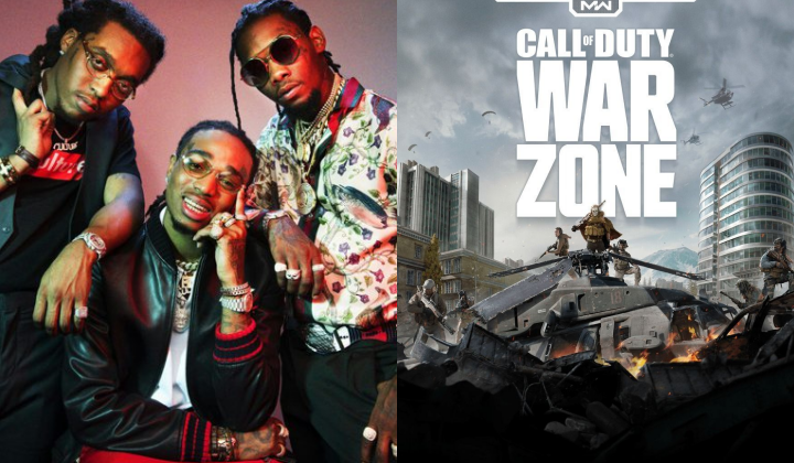 La música de Migos aparece en el tráiler de Call of Duty Warzone 