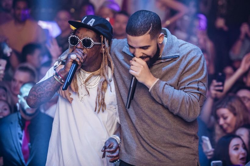 Drake: "Lil Wayne es el artista más generoso  de todos los tiempos"