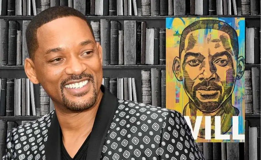 Will Smith y la portada de su libro "Will"