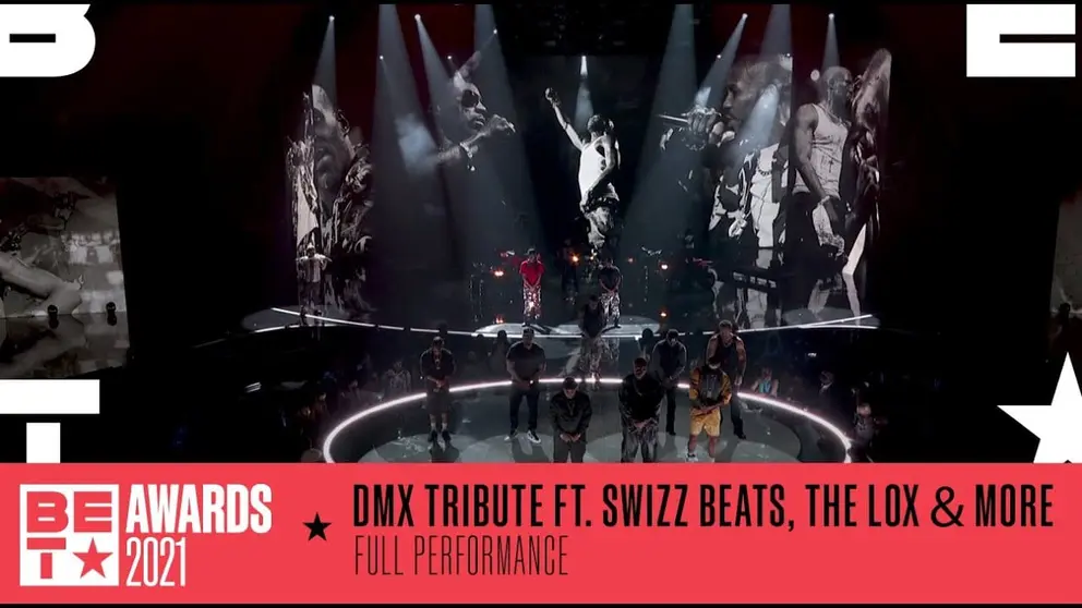 Fragmento del concierto en los BET Awards