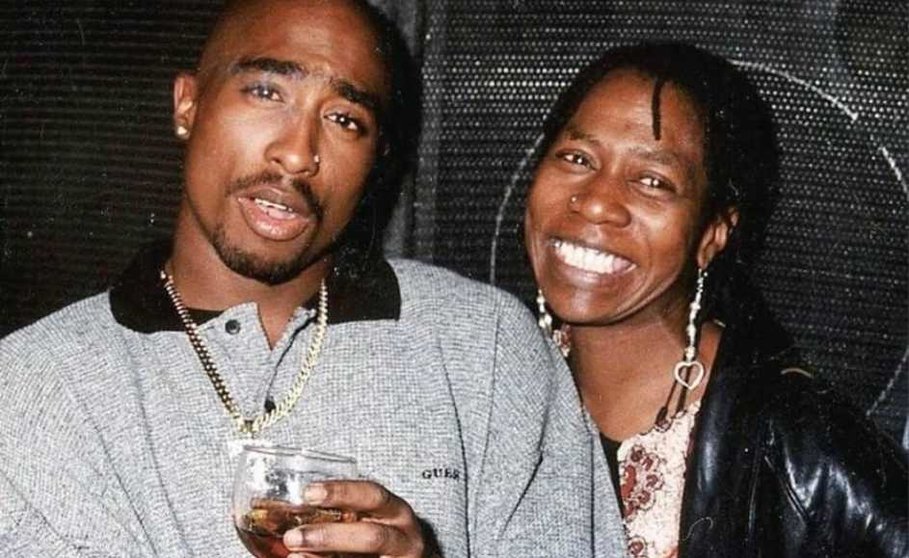 Tupac y su madre Afeni Shakur
