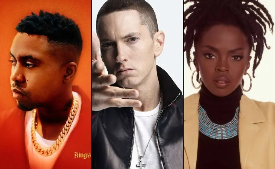 Nas, Eminem y Lauryn Hill