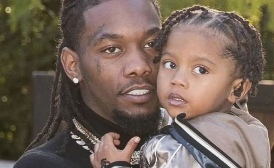 Offset y su hijo Kody